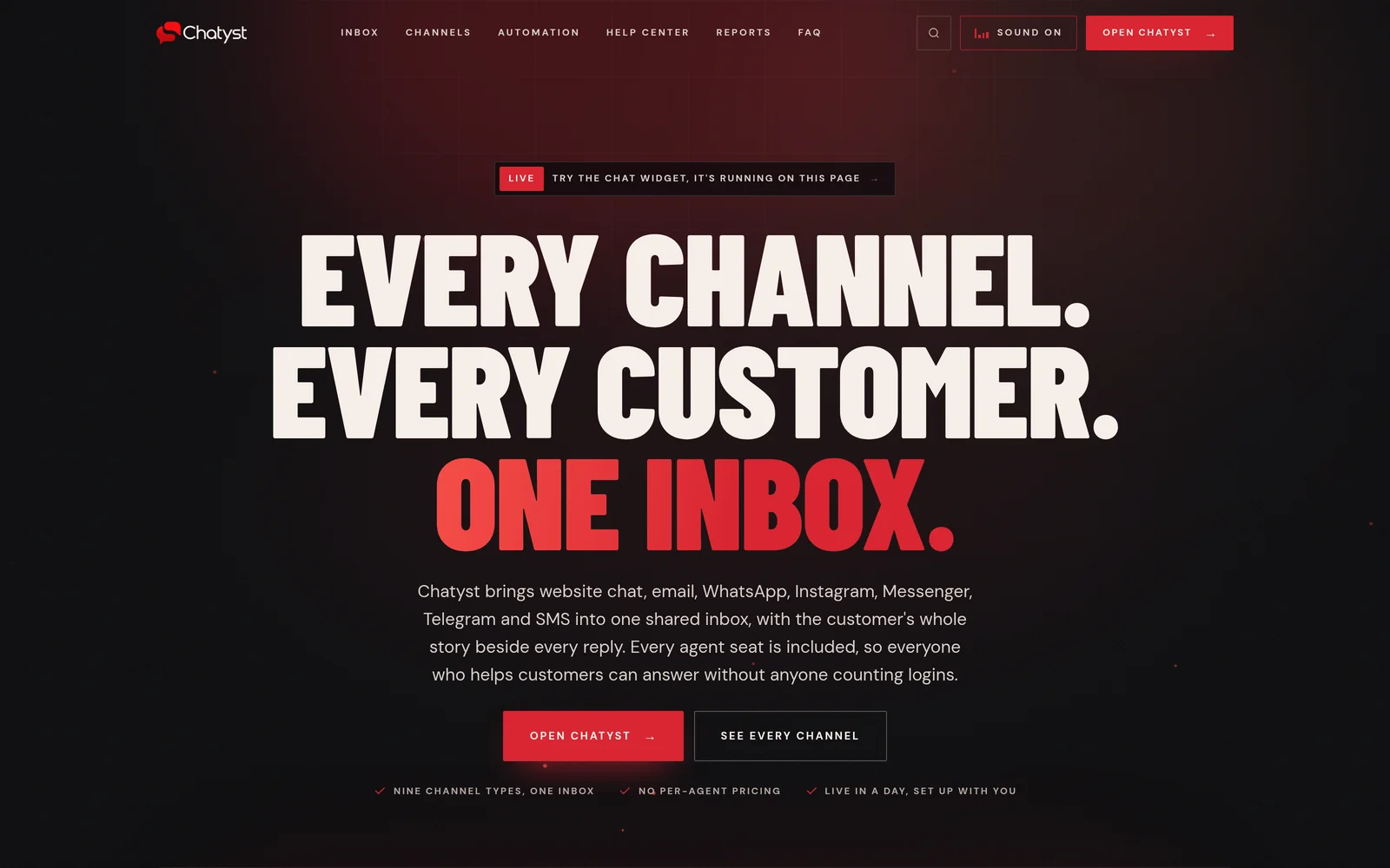 Chatyst website